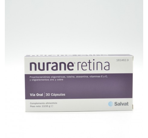 NURANE RETINA 30 CAPS Vitaminas para los ojos