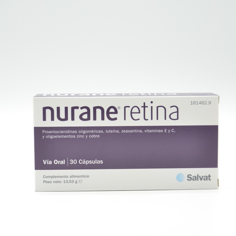 NURANE RETINA 30 CAPS Vitaminas para los ojos