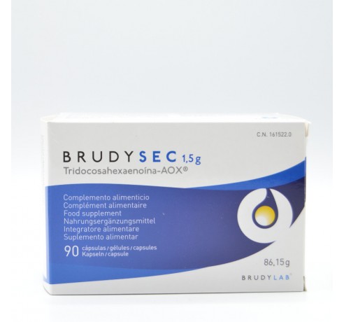 BRUDY SEC 1,5G 90 CAPSULAS Vitaminas para los ojos