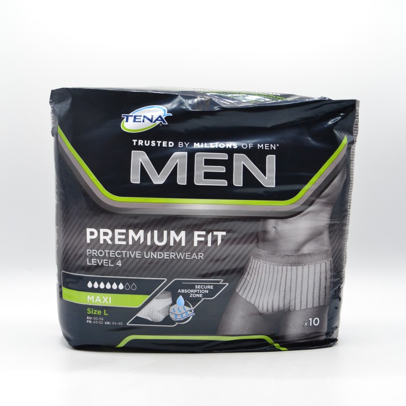 TENA MEN LEVEL 4 UNDERWEAR M/L Cuidado del adulto TENA MEN LEVEL 4 UNDERWEAR M/L Cuidado del adulto