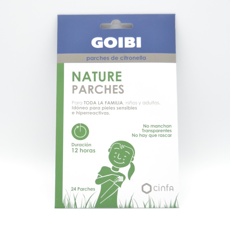 GOIBI ANTIMOSQUITOS PARCHES CITRONELA 24 U Anti-mosquitos