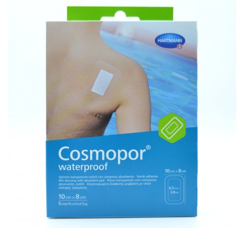 COSMOPOR WATERPROOF 10X8 CM 5 U Tiritas y apósitos