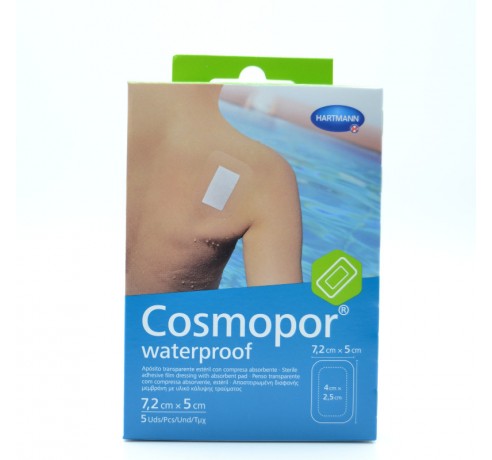 COSMOPOR WATERPROOF 7.2X5 CM 5 U Tiritas y apósitos