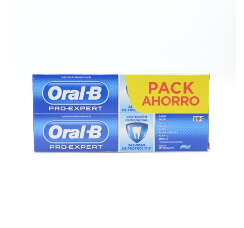 ORAL-B PRO-EXPERT PROFESIONAL DUPLO 2X100 ML Encías, caries, dientes sensibles