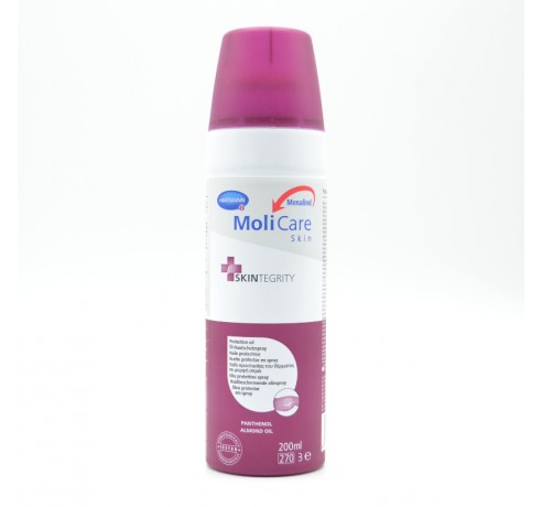 MOLICARE SKIN ACEITE PROTECTOR SPRAY 200 ML Cuidado del adulto