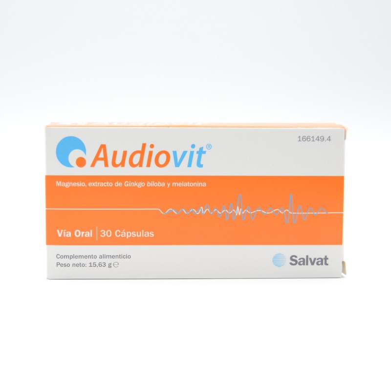 AUDIOVIT 30 CAPS Vitaminas para los oídos