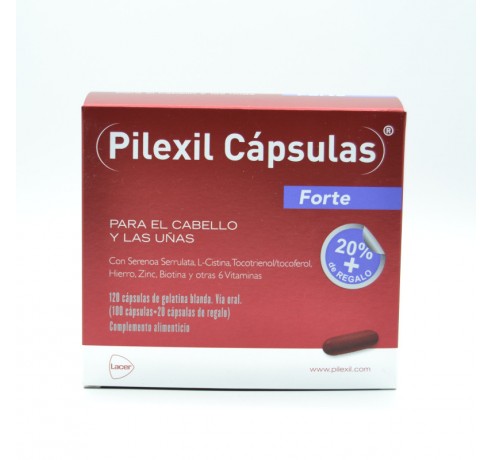 PILEXIL FORTE 120 CAPSULAS (100+20 DE REGALO) Anticaída