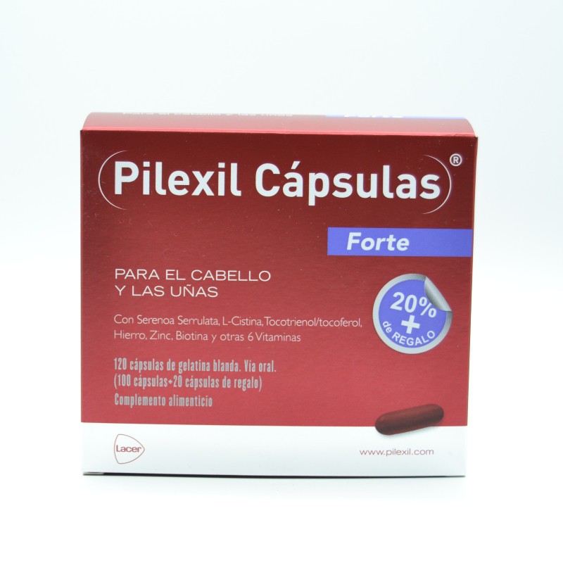 PILEXIL FORTE 120 CAPSULAS (100+20 DE REGALO) Anticaída