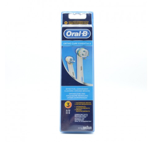 ORAL-B RECAMBIO C.E.ORTHODONCIA 2 U Cepillos