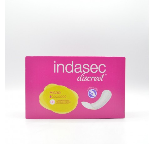 INDASEC MICRO SALVA SLIP 28 U Cuidado del adulto