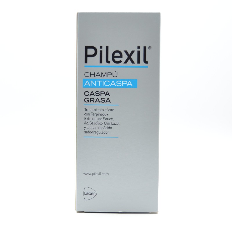 PILEXIL CHAMPU CASPA GRASA 300 ML. Anticaída