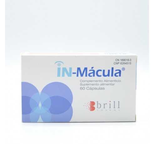 IN-MACULA 60 CAPSULAS Vitaminas para los ojos