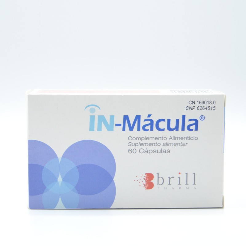 IN-MACULA 60 CAPSULAS Vitaminas para los ojos