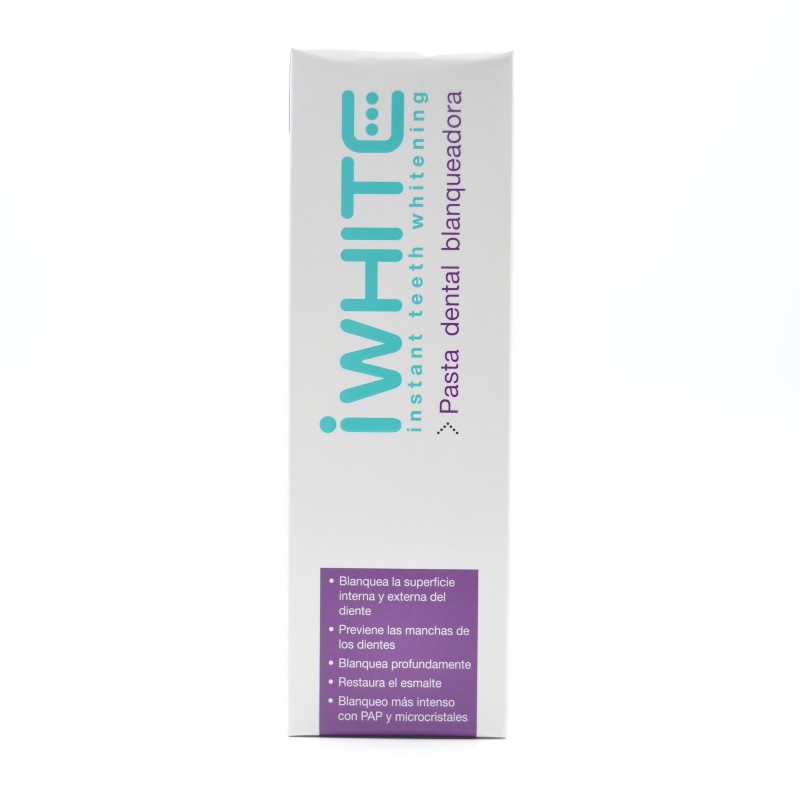 I-WHITE PASTA DENTAL BLANQUEADORA 75ML. Uso blanqueante