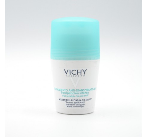 VICHY DESODORANTE TRATAMIENTO ANTI-TRANSPIRANTE 48H TAPON VERDE Desodorantes