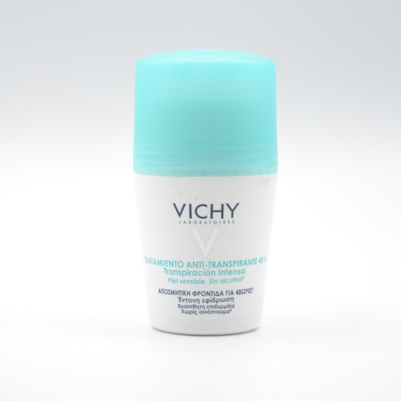 VICHY DESODORANTE TRATAMIENTO ANTI-TRANSPIRANTE 48H TAPON VERDE Desodorantes