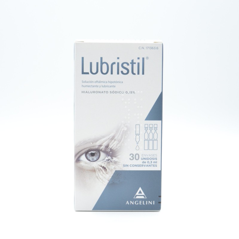 LUBRISTIL LAGRIMA ARTIFICIAL 30 UNIDOSIS Colirios y monodosis