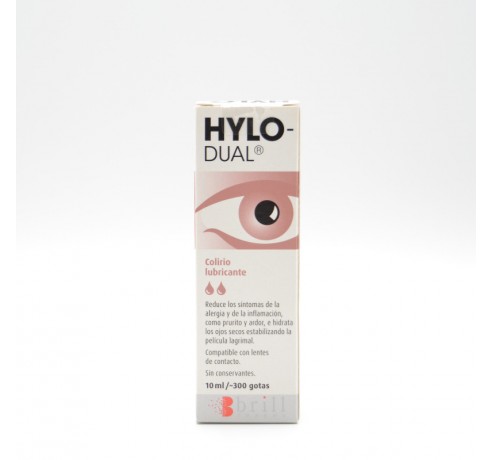 HYLO DUAL 10 ML Colirios y monodosis