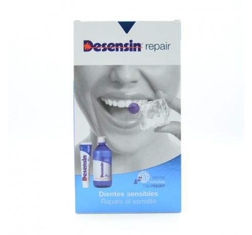 DESENSIN REPAIR PACK PASTA 75ML + COLUTORIO 500M Encías, caries, dientes sensibles