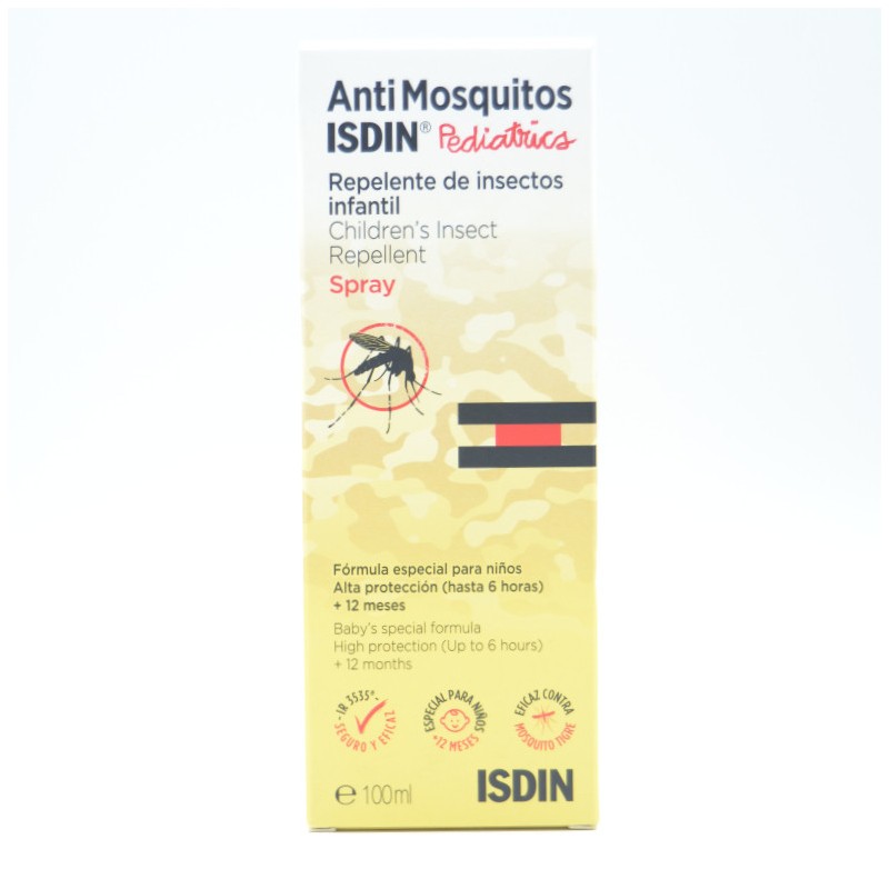 ISDIN ANTIMOSQUITOS SPRAY PEDIATRICS 100 ML Anti-mosquitos