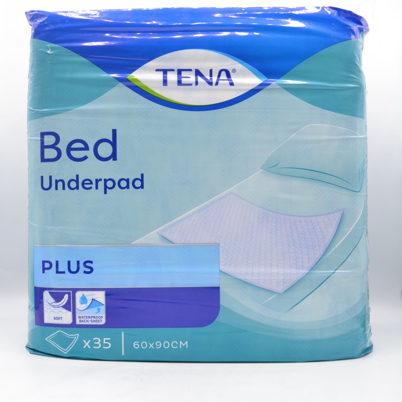TENA BED PLUS EMPAPADOR 60 X 90 35 U Cuidado del adulto TENA BED PLUS EMPAPADOR 60 X 90 35 U Cuidado del adulto