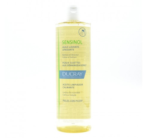 DUCRAY SENSINOL ACEITE LIMPIADOR CALMANTE 400 ML Gel de baño