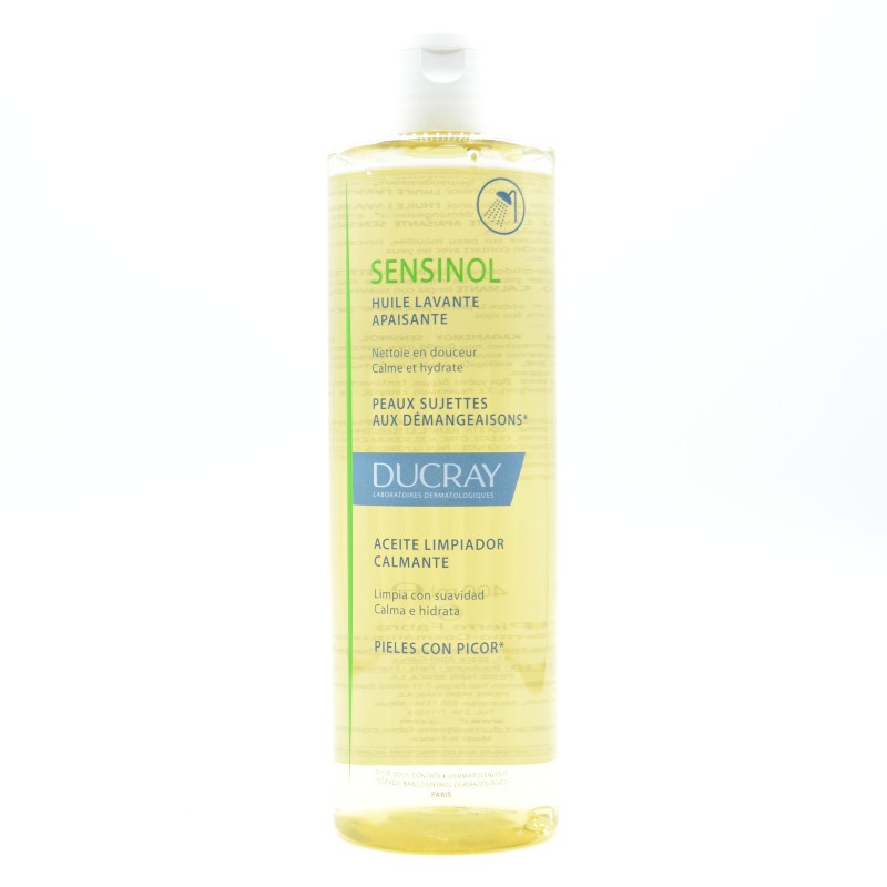 DUCRAY SENSINOL ACEITE LIMPIADOR CALMANTE 400 ML Gel de baño