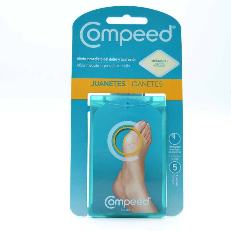 COMPEED JUANETES 5 UNIDADES Cuidado de los pies