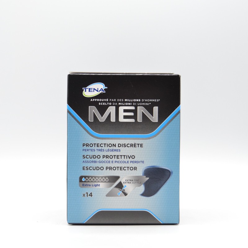 TENA MEN LEVEL 0 ESCUDO PROTECTOR 14 U Cuidado del adulto TENA MEN LEVEL 0 ESCUDO PROTECTOR 14 U Cuidado del adulto