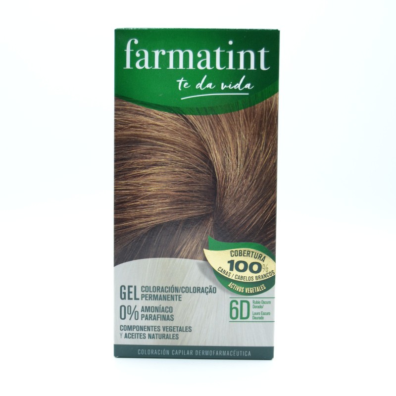 FARMATINT 6D RUBIO OSCURO DORADO 130 ML. Tintes