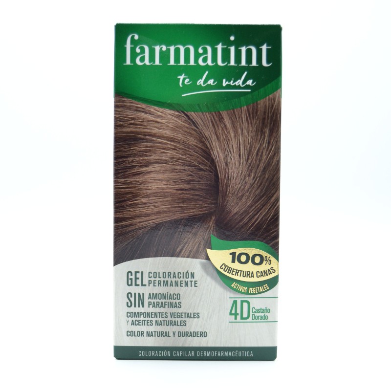 FARMATINT 4D CASTAÑO DORADO 130 ML. Tintes