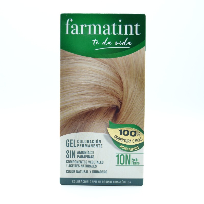 FARMATINT 10N RUBIO PLATINO Tintes