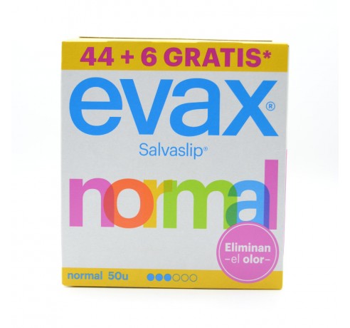 EVAX SALVASLIP NORMAL 44+6 U Menstruación