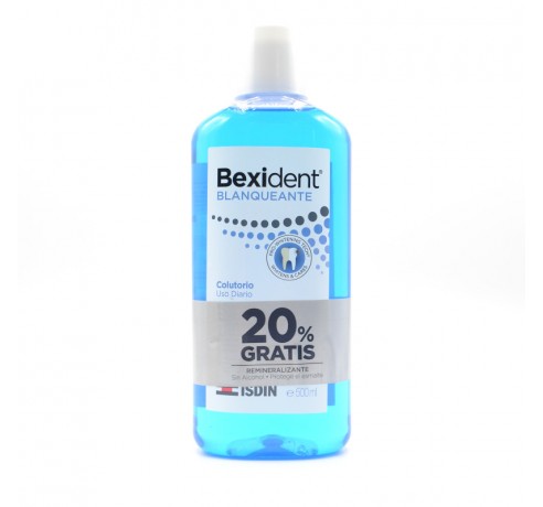 BEXIDENT BLANQUEANTE COLUTORIO 500 ML Uso blanqueante