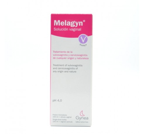 MELAGYN SOLUCION VAGINAL 100 ML+CAANULA VAGINAL Infección vaginal y probióticos