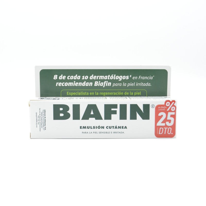 BIAFIN EMULSION CUTANEA 100 ML PRECIO ESPECIAL Quemaduras y cicatrices