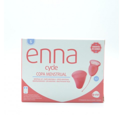 COPA MENSTRUAL ENNA CYCLE T- S SIN APLICADOR Menstruación