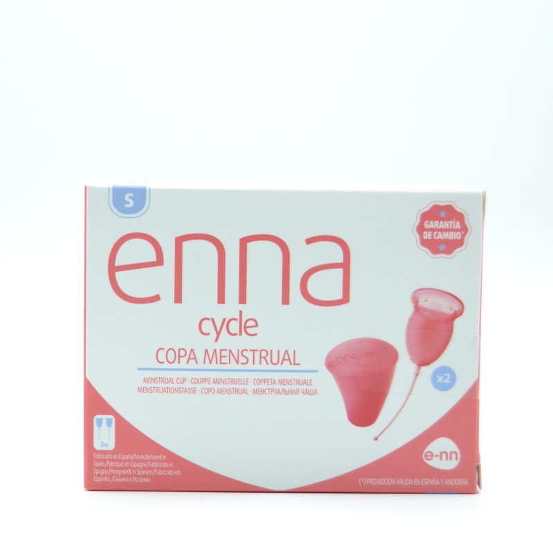 COPA MENSTRUAL ENNA CYCLE T- S SIN APLICADOR Menstruación