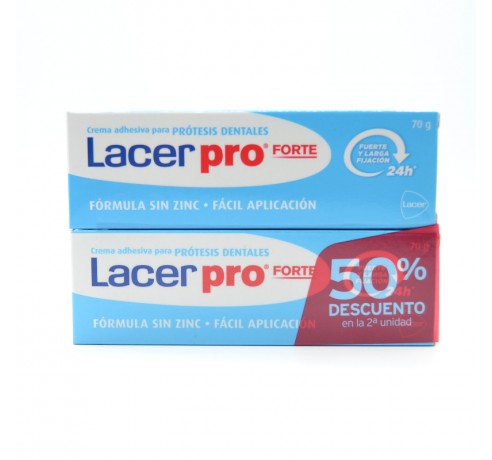 LACERPRO FORTE CREMA ADHESIVA 70 G Prótesis dental