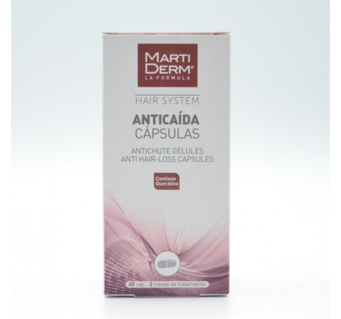 MARTIDERM ANTICAIDA ORAL 60 CAPS Anticaída