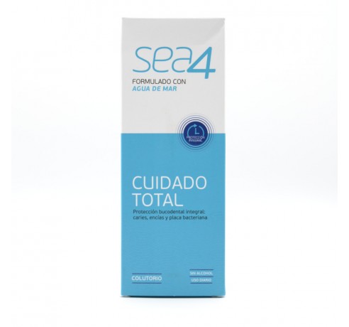 SEA4 COLUTORIO CUIDADO TOTAL 500 ML Encías, caries, dientes sensibles