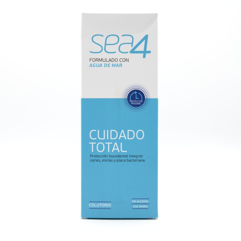 SEA4 COLUTORIO CUIDADO TOTAL 500 ML Encías, caries, dientes sensibles