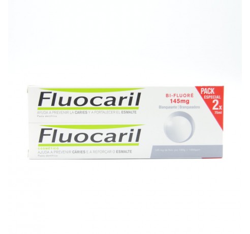 FLUOCARIL BLANQUEADOR DUPLO 2 X 75 ML Uso blanqueante