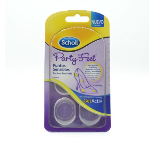 SCHOLL PARTY FEET PUNTOS SENSIBLES CON TECNOLOGI Cuidado de los pies