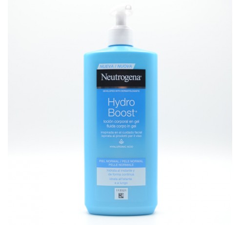 NEUTROGENA CORPORAL HYDRO BOOST LOCION HIDRATANTE 400 ML Hidratación y piel atópica