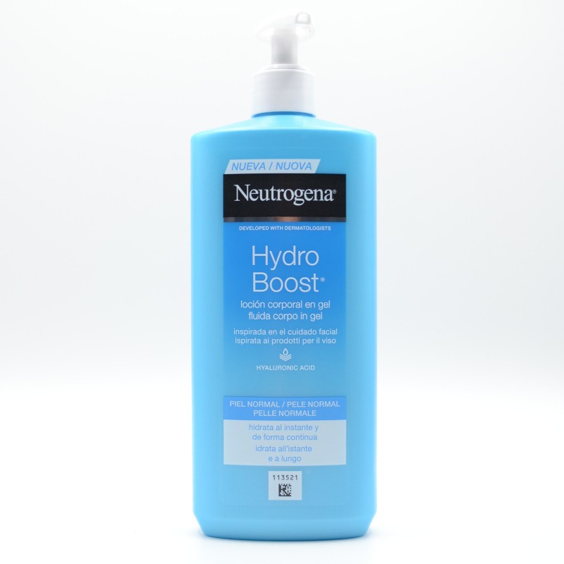 NEUTROGENA CORPORAL HYDRO BOOST LOCION HIDRATANTE 400 ML Hidratación y piel atópica