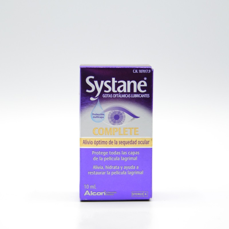 SYSTANE COMPLETE GOTAS OFTALMICAS LUBRICANTES 10 Colirios y monodosis