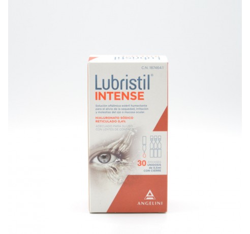 LUBRISTIL INTENSE 30 UNIDOSIS Colirios y monodosis