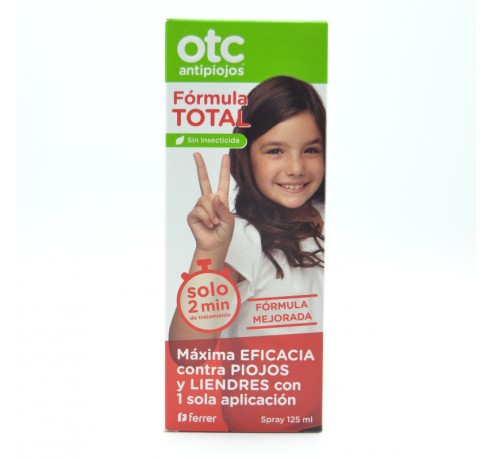 OTC ANTIPIOJOS FORMULA TOTAL 125 ML Anti-piojos