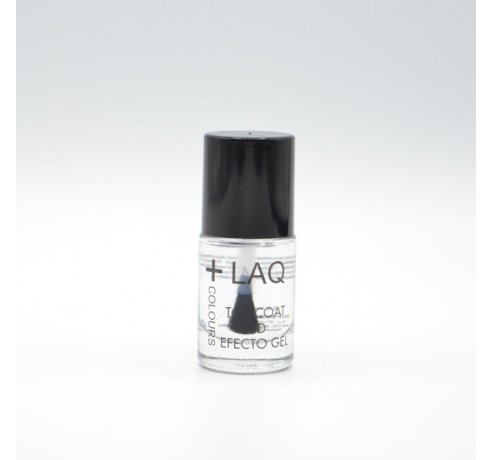 +LAQ COLOURS TOP COAT 3D EFECTO GEL 10 ML Cuidado de manos y uñas